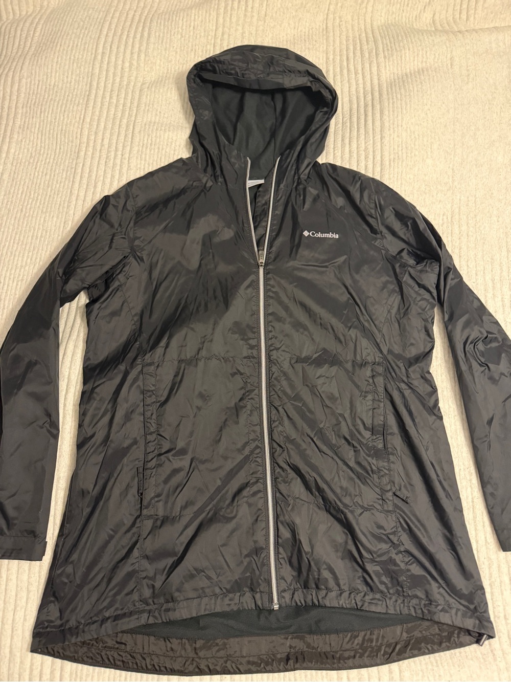 Columbia Women's Black Hooded Coat